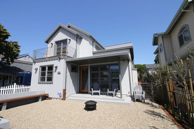 Inspiration for a contemporary exterior home remodel in San Francisco