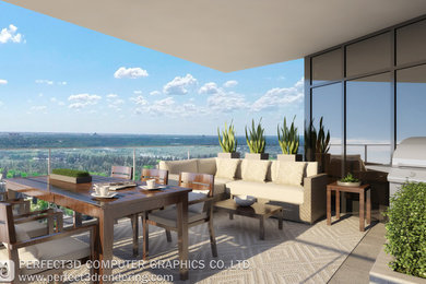Inspiration for a balcony remodel
