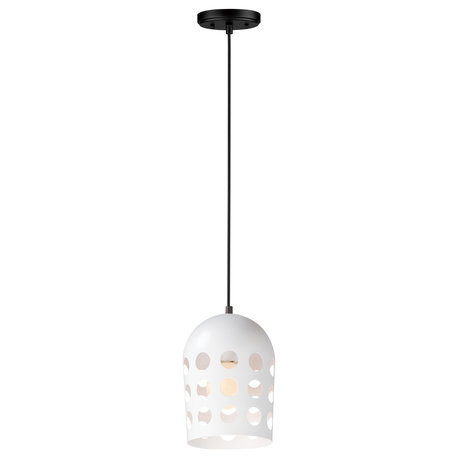 Dottie 1-Light Mini Pendant, Black