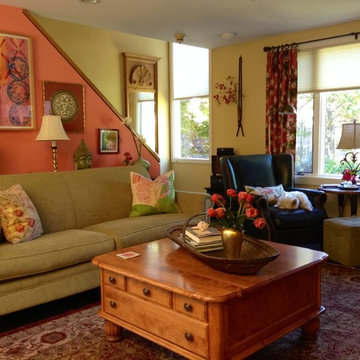 Eclectic with Asian accents