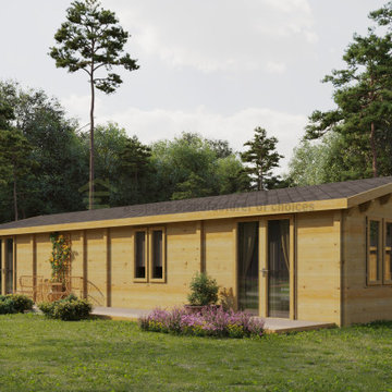 Holiday log cabins-Mobile log cabins