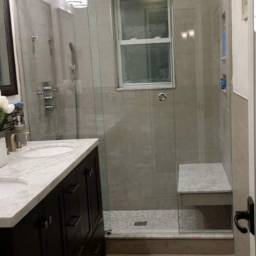 Completed Shower Glass Door Projects