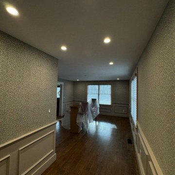 Wallpaper installation Living Room in Lancaster
