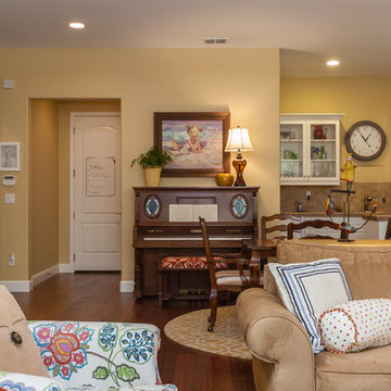 Large Colorful Family Room