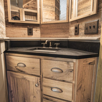 Bathroom #2 - Rustic Butternut