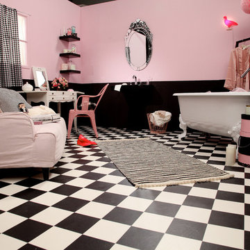 Salle de bain féminine