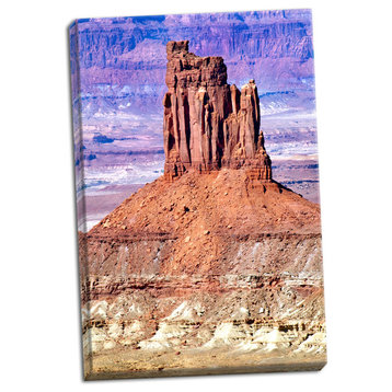 Fine Art Photograph, Canyonlands Sentinel, Hand-Stretched Canvas