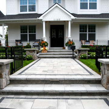 front landscape grand entrance