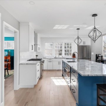 Freda Drive Transitional Main Level Renovation