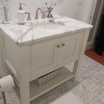 Classic subway tile bathroom