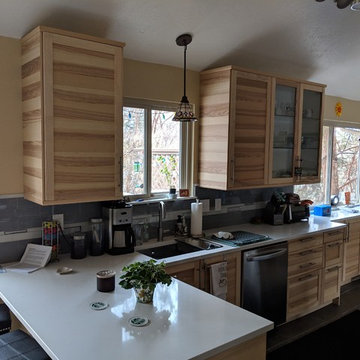Natural Cabinet Kitchen Remodel - Salt Lake City