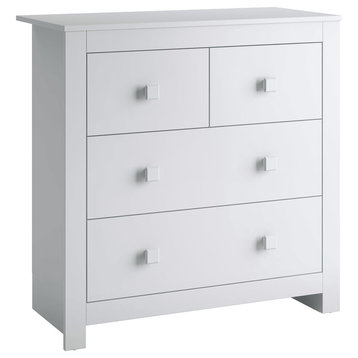 Madison Chest of Drawers, Snow White