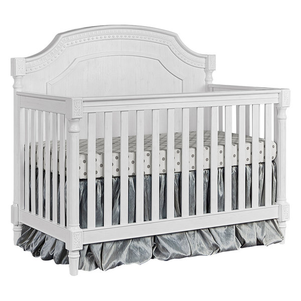 Evolur Julienne 5-in-1 Convertible Crib in Brush White
