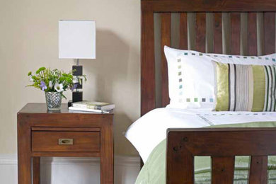 Design ideas for a country bedroom in San Francisco.