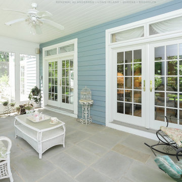 New French Door and Windows in Lovely Porch - Renewal by Andersen Long Island