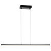 Conley 39.5" Dimmable Adjustable Integrated Led Linear Pendant, Black