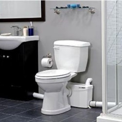 Saniflo Saniplus Toilet with Macerator Series Pump - Saniplus - Toilets