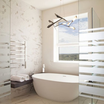 Transitional Penthouse Design