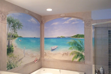 Tropical Beach Master Bath