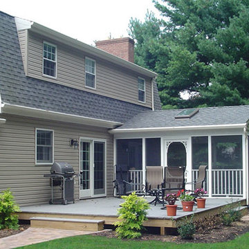 Kitchen with Sunroom Addition & Alterations.