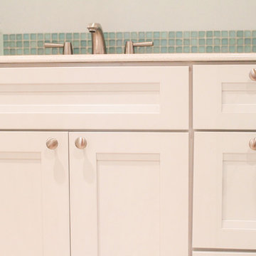 White Shaker Vanity Cabinet