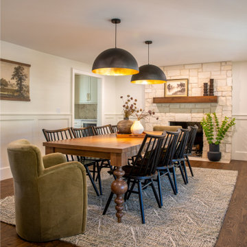 Dining room designed to invite gathering