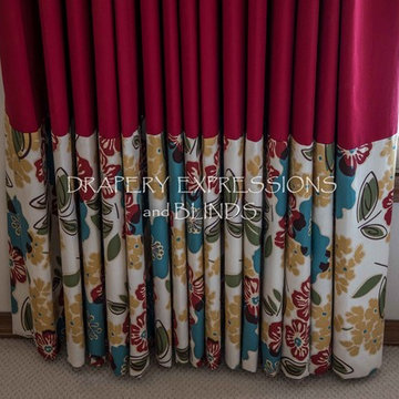 Box pleat valance and panels