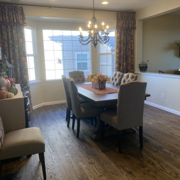 Red oak wood floors with penetrating oil in Parker, CO