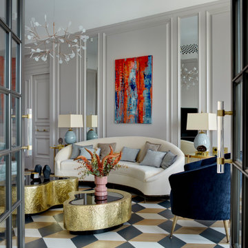 A Russian Apartment with Contemporary Touch by Katerina Lashmanova