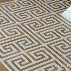 Justinian, Talya Collection by Sara Baldwin for Marble Systems - Tile