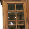 Consigned Buffet Louis XVI Antique French Walnut 1900 Glass Doors Pretty
