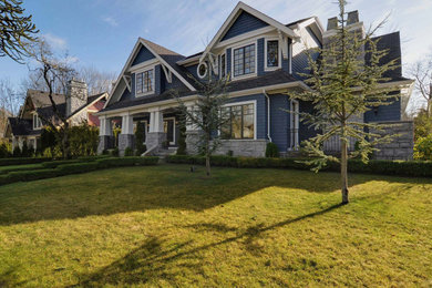 Traditional exterior home idea in Vancouver