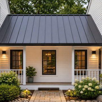 Architectural Metal Roof Connection | Redmond Whole-Home Remodel & Addition