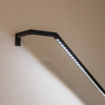 Custom Stair Railing Project in Denver