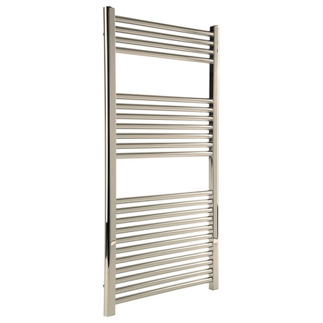 Denby Towel Warmer 44"x24" Plug-In, Polished Nickel