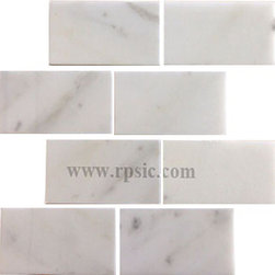 LSW-36L LOOSE SUBWAY BIANCO CARRARA 3X6 - Mosaic Tile