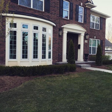 Birmingham, MI Front Landscape Upgrade (Hydrangea Side)