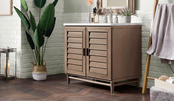 Shop the Look: Summer-Inspired Powder Rooms