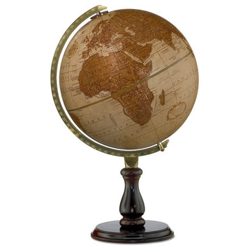 Leather, Expedition 12" Desk Globe