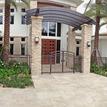 Iron Door Fence 162