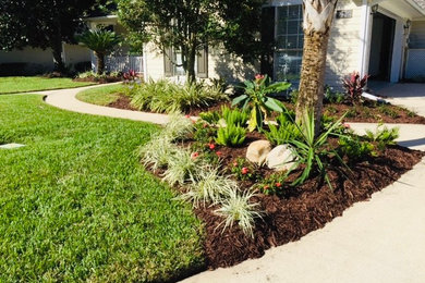 Mulch and landscaping