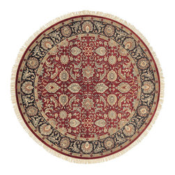 Taj Mahal Round Rug in Caramel - Rugs