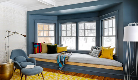 Houzz Tour: New Home Gets a Midcentury Modern Makeover