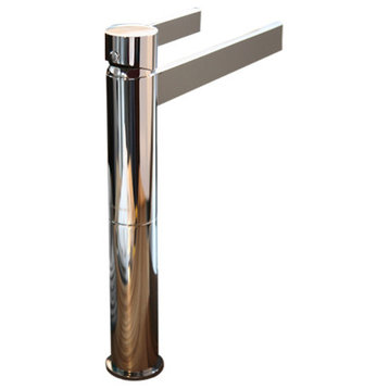 Caso Bathroom Faucet, Polished Chrome, Without pop-up drain