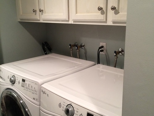 How Can I Hide My Laundry Room Plumbing