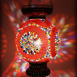 Turkish Style Mosaic Pendant Lamp 40 cm - Pendant Lighting