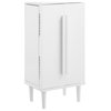 Linon Livi 7-Drawer Wood Jewelry Armoire with Flip Top in White