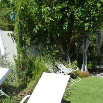 Un jardin à Anduze