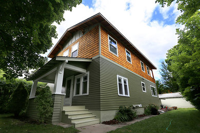 Example of a classic exterior home design in Other