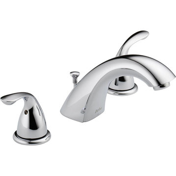 Delta Classic Two Handle Widespread Bathroom Faucet, Chrome, 3530LF-MPU